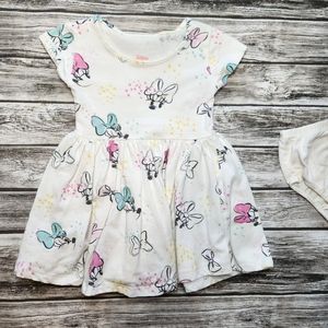 Disney white minnie mouse dress